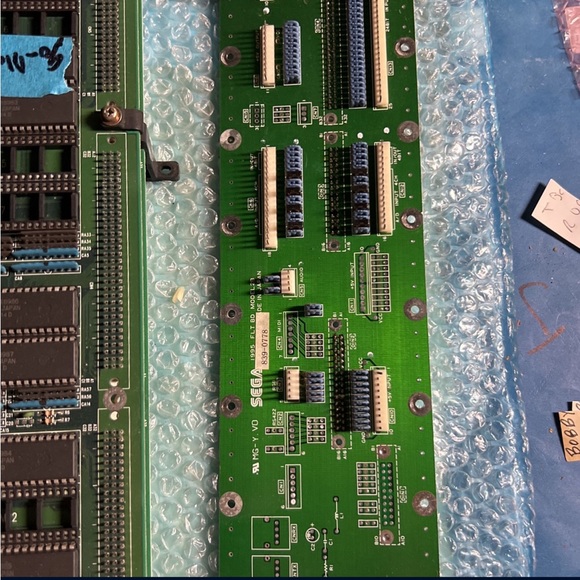 Sega GUNBLADE New York Model 2B Arcade Game PCB Board Cj - Picture 6 of 10